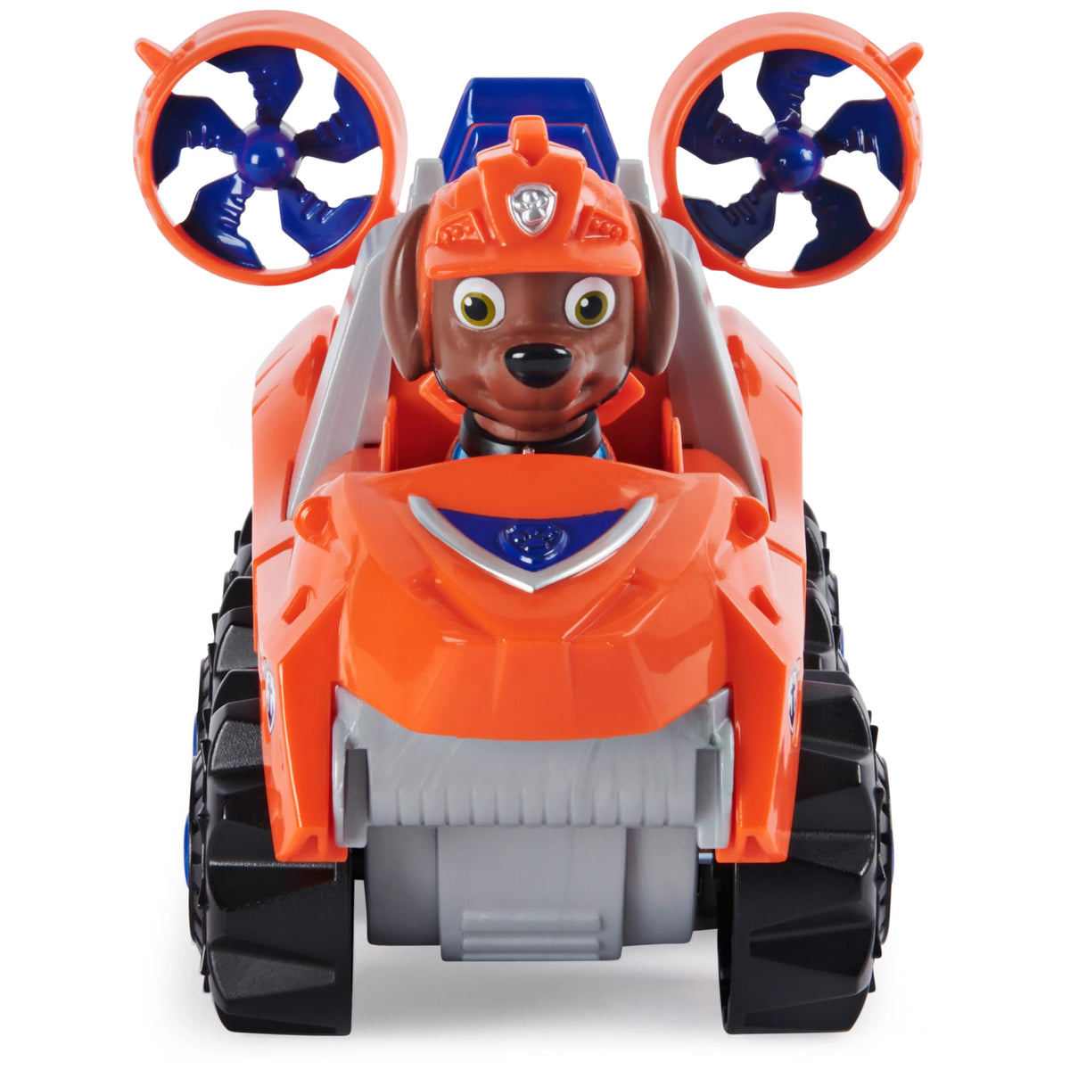 PAW Patrol, Dino Rescue Zuma’s Deluxe Rev Up Vehicle with Mystery Dinosaur Figure, Preschool Toys for Boys & Girls Ages 3 and Up