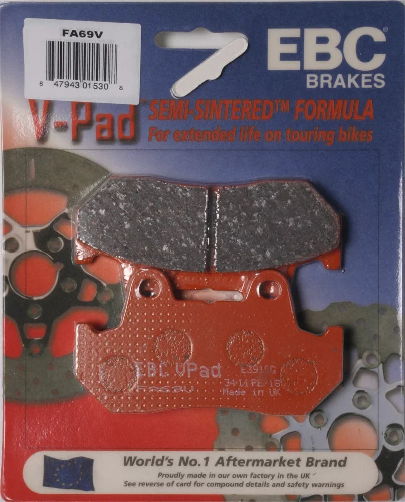 EBC Brakes  FA69V; Brake Pads V-Series