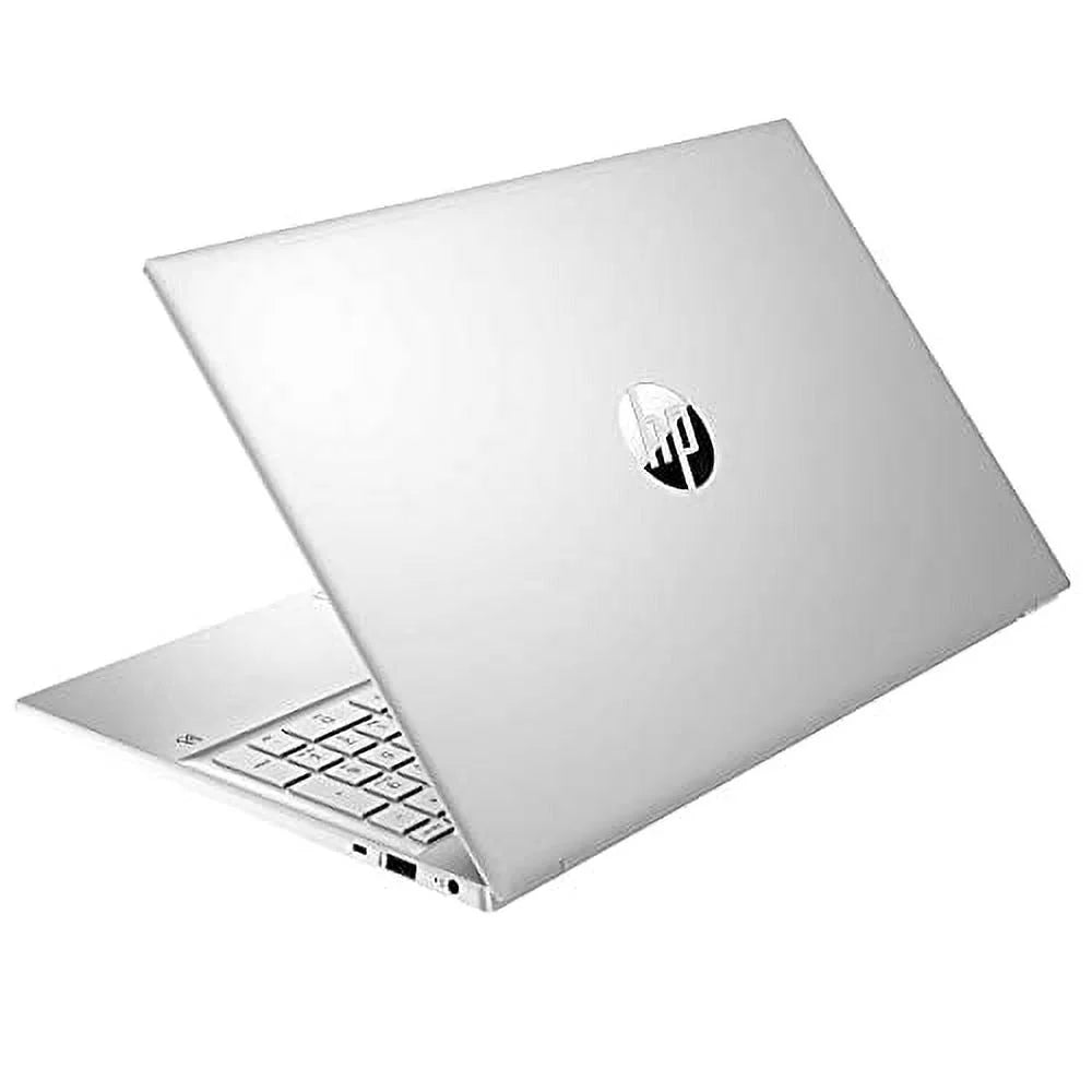 2021  Pavilion 15.6inch FHD Touchscreen Laptop 11th Gen 4-Core  i5-1135G7 32GB DDR4 1TB NVMe SSD Iris Xe Graphics HDMI Webcam Keyboard Windows 10 Pro w/ RATZK USB Natural Silver 15-EG0053CL