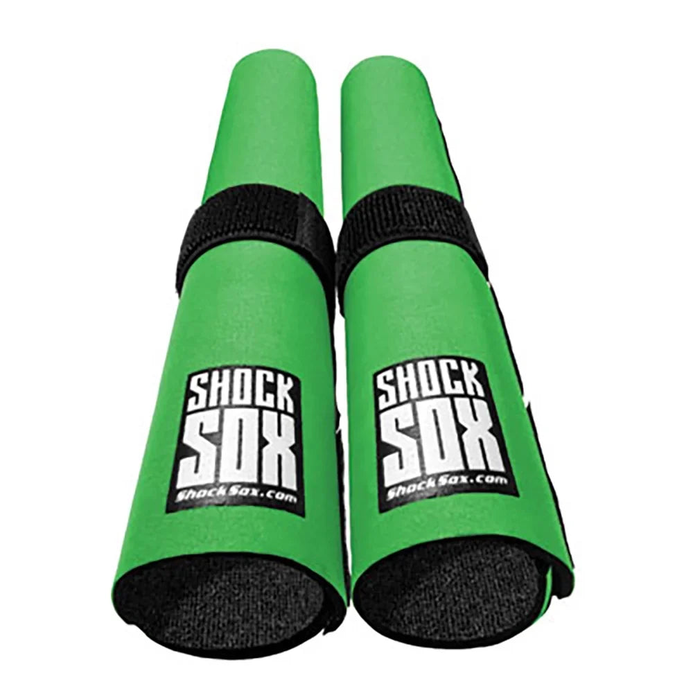 Shock Sox Fork Seal Guards 37-50mm Fork Tube 13 Green matching With Sherco 125 SE-R 2021
