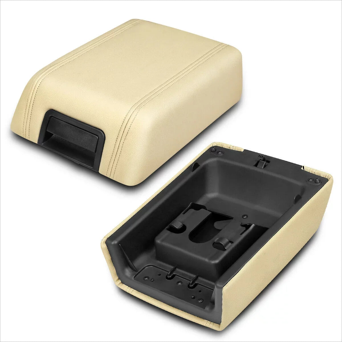 Teledu Beige Center Console Top Lid Repair Kit Armrest Latch wrap For  Lincoln