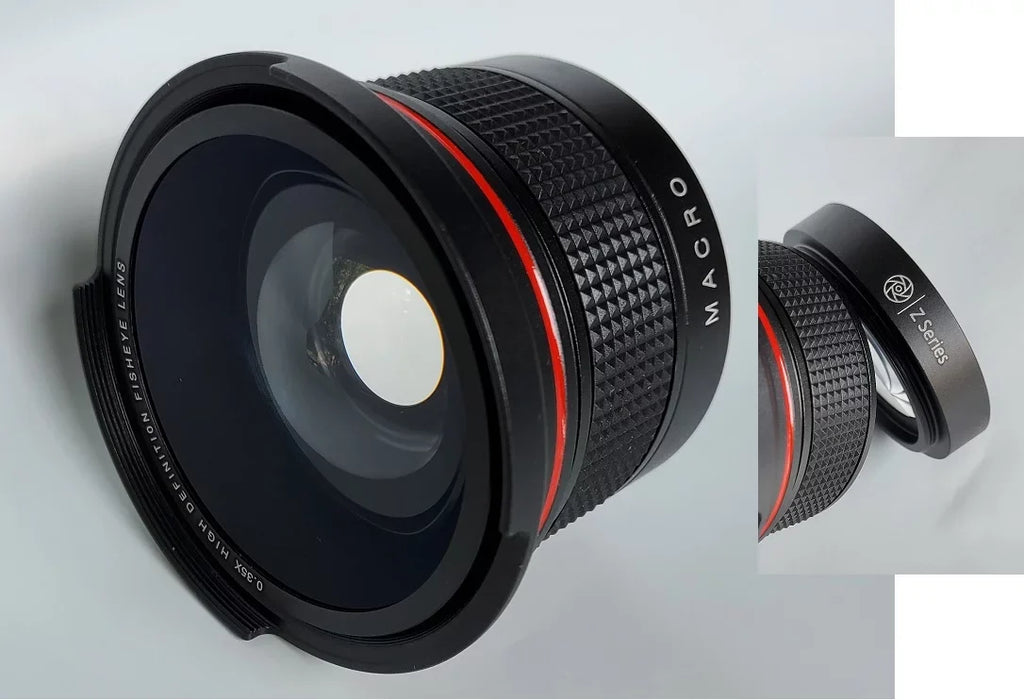 Ultra Super HD Panoramic Fisheye Lens For  HC-VX981K HC-WXF991 HCVX981