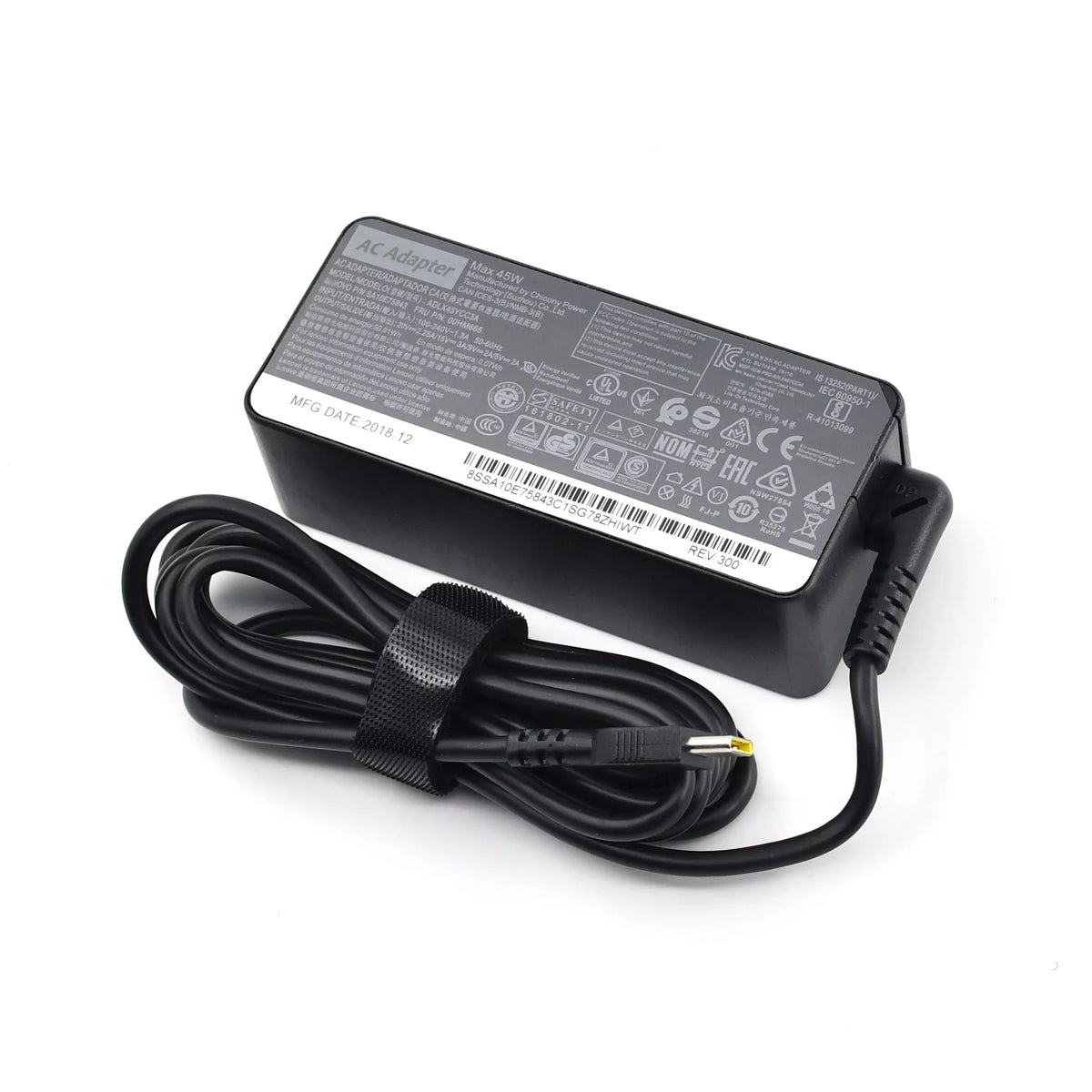 45W 20V 2.25A USB-C Laptop Charger ADLX45UDCK2A for  Chromebook Yoga C630 - 20N8
