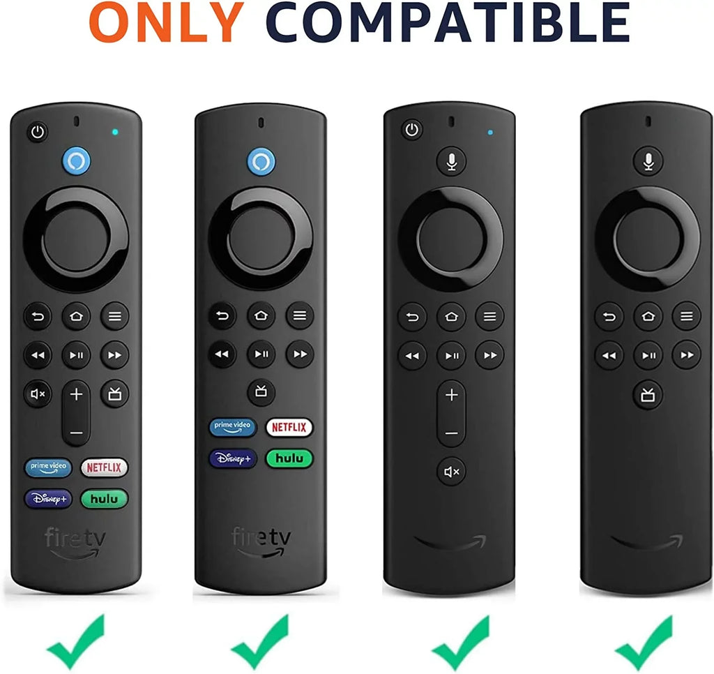 [3 Pack] Firestick wrap for Alexa Voice Remote 4k/Max/Lite(3rd Gen) 2021 Release, Fire Stick Remote shield,