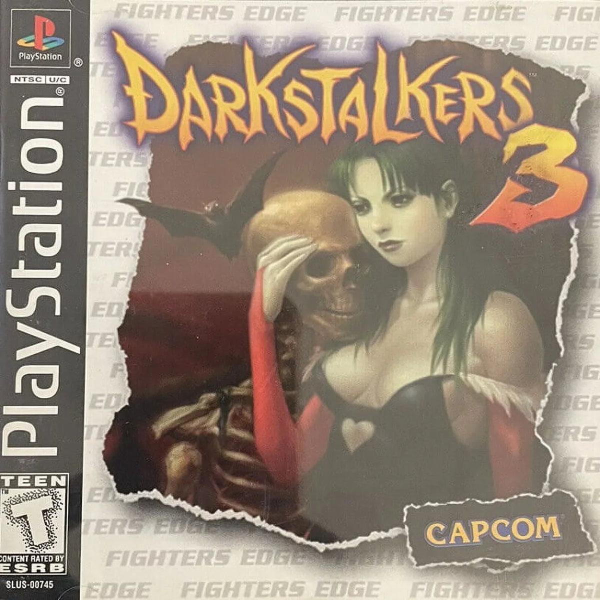 Restored Darkstalkers 3 ( PlayStation 1, 1998) Fighting Game (Refurbished)