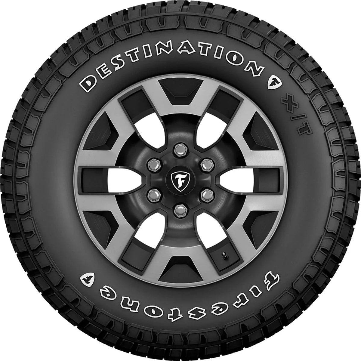 Firestone Destination X/T All Terrain LT245/75R16 120/116S E Light Truck Tire Fits: 2015  Tacoma TRD Pro, 1995-2002 Chevrolet Tahoe LT