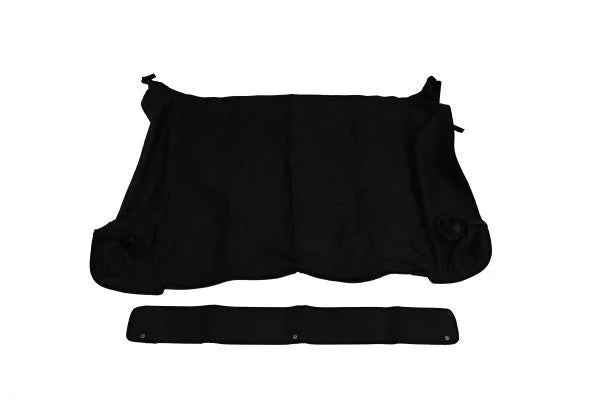 Rampage by RealTruck 741135 Tonneau protector For 2018-Current Jeep Wrangler JL 2 Door, Black Diamond