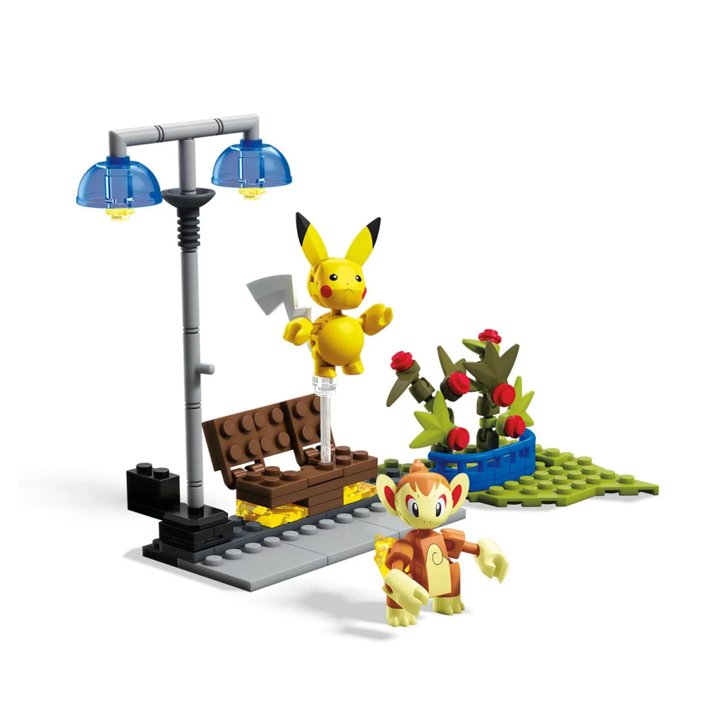 Pikachu. MEGA Pokemon Chimchar Vs