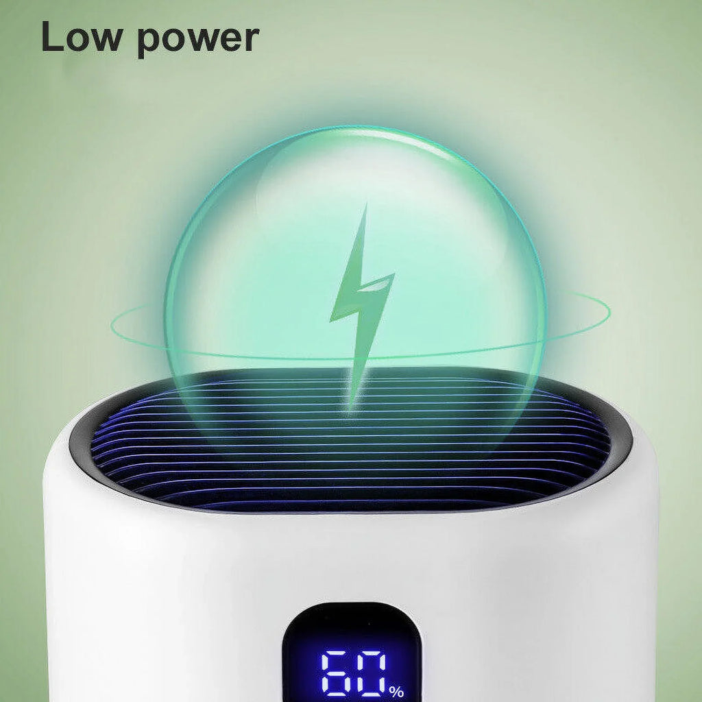 TOPCHANCES Dehumidifier, Portable Electric Dehumidifier for 10-20㎡ Basement and Home, 1000ml Capacity (Black)