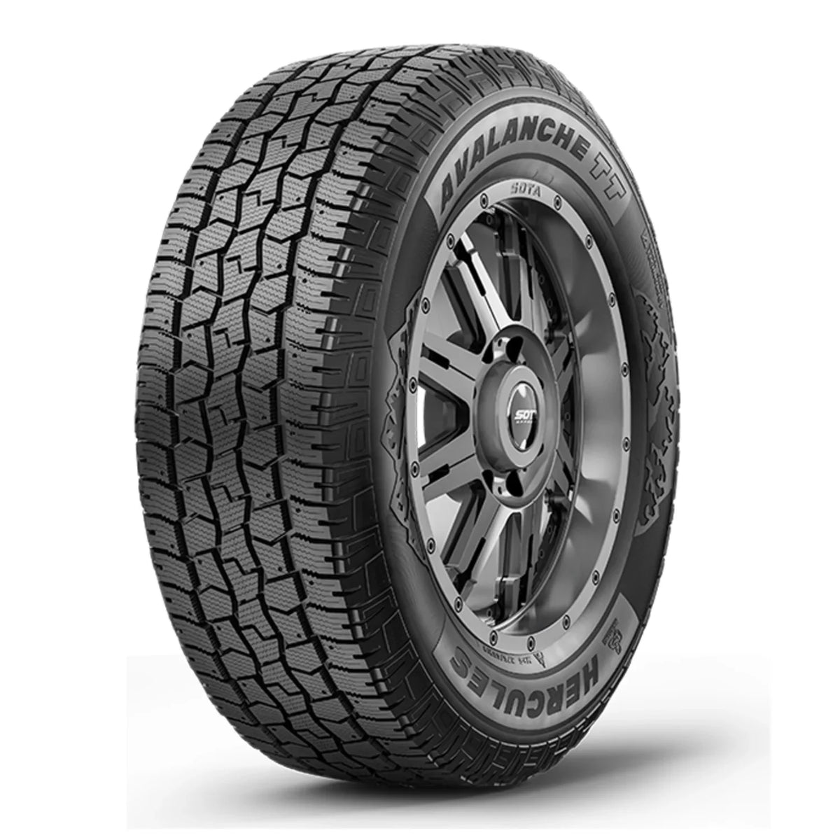 HERCULES AVALANCHE TT LT265/60R20 121/118R E BW WINTER TIRE Fits: 2022  Tundra SR TRD Off-Road, 2022 Chevrolet Silverado 1500 LTD LT Trail Boss