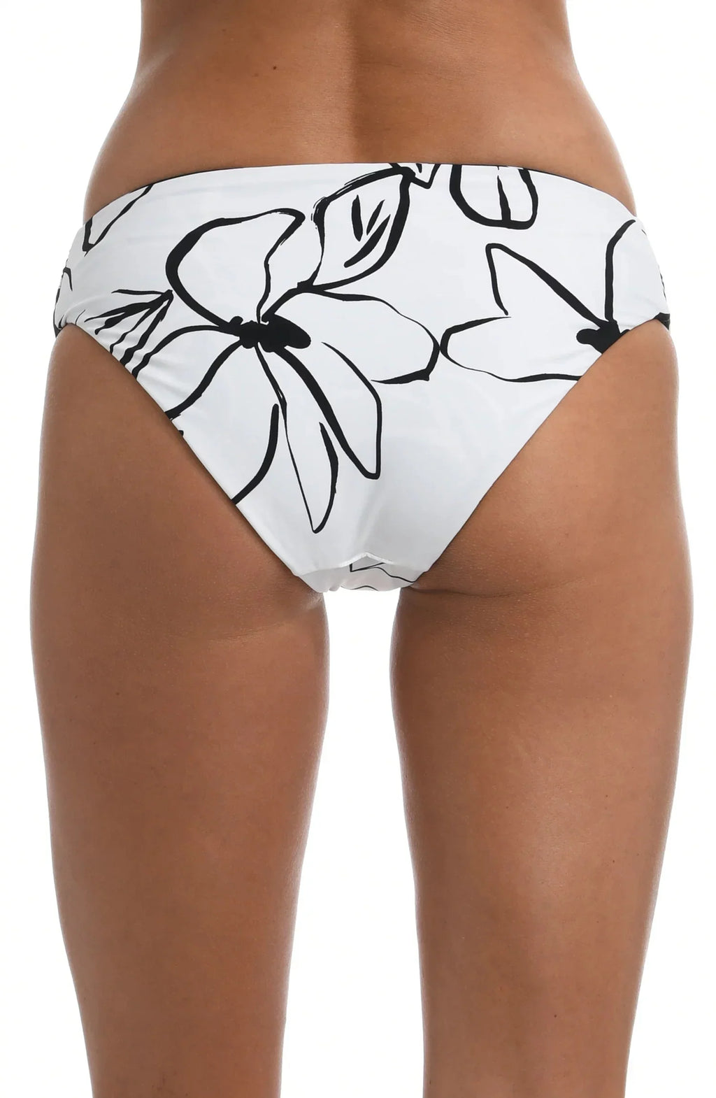 La Blanca Women's Reversible Swim Bottom Separates Swimsuit (6, Black/White)