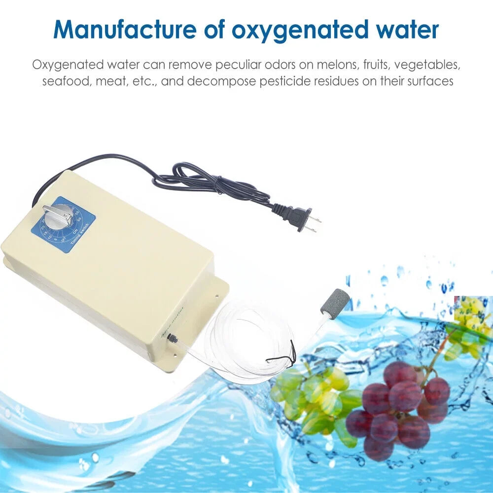 2000mg/h Ozone Generator Machine Air moisture Sterilizer Purifier + Time Swithch