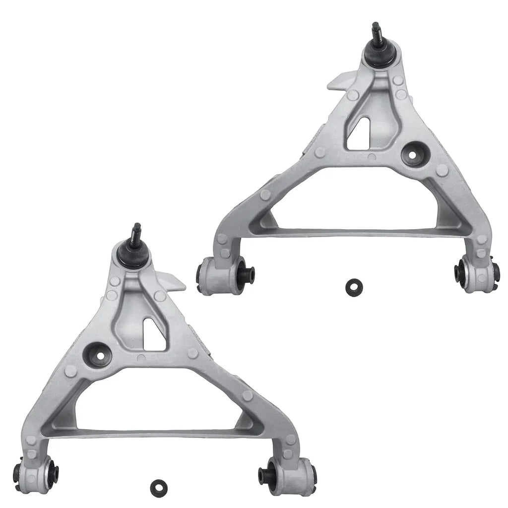 Detroit Axle - Front Upper & Lower Control Arms w/ Ball Joints + Sway Bars Replacement for  Expedition Lincoln Navigator - 6pc Set Fits select: 2005-2006  EXPEDITION EDDIE BAUER