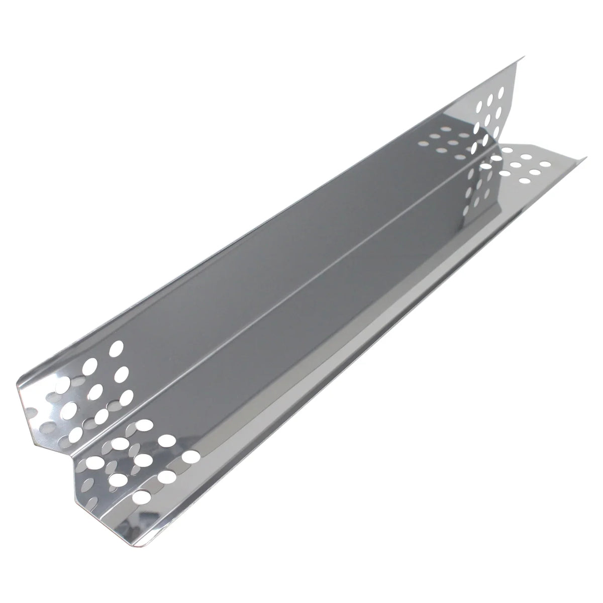 4-Pack BBQ Grill Heat Shield Plate Tent Replacement Parts for Nex 720-0709B - suitable Barbeque Stainless Steel Flame Tamer, Guard, Deflector, Flavorizer Bar, Vaporizer Bar, Burner protector 16 1/8"