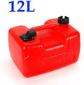 12L Plastic Oil Tank 3.2 Gallon Portable Outboard ship Marine Fuel Gas Tank（no Tubing and Connector）