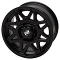 4/156 Tusk Tintic Wheel 14x7 4.0 + 3.0 Matte Black For Yamaha Wolverine RMAX 2 1000 Sport 2022