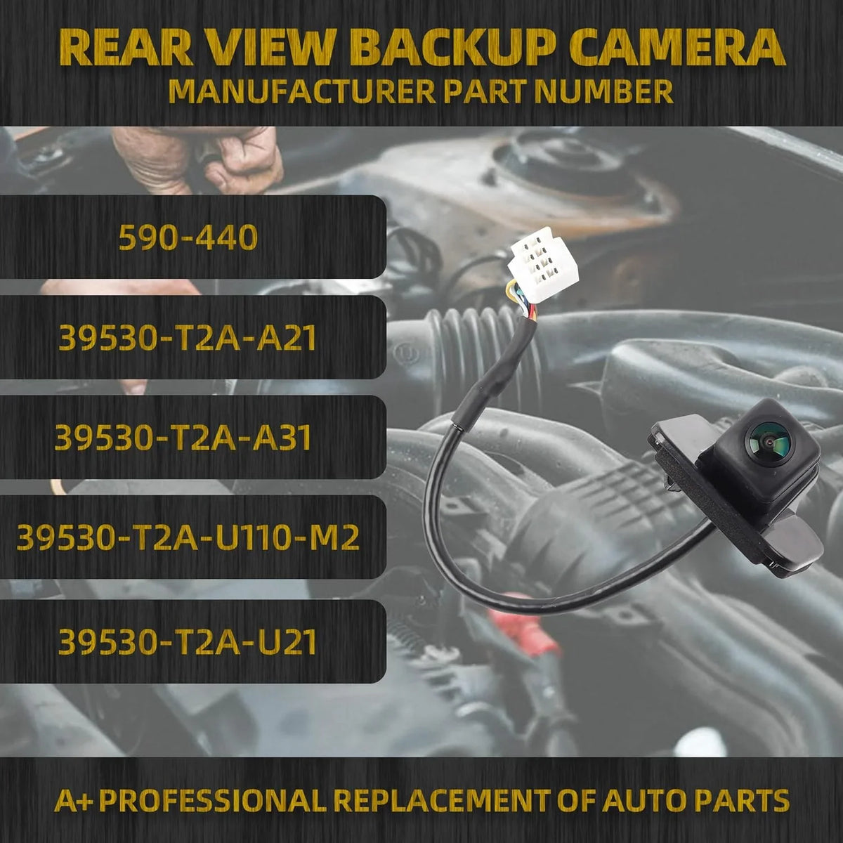 Rear View Backup Camera appropriate with 2014-2017 Honda Accord Sedan Parking ist Reversing Camera