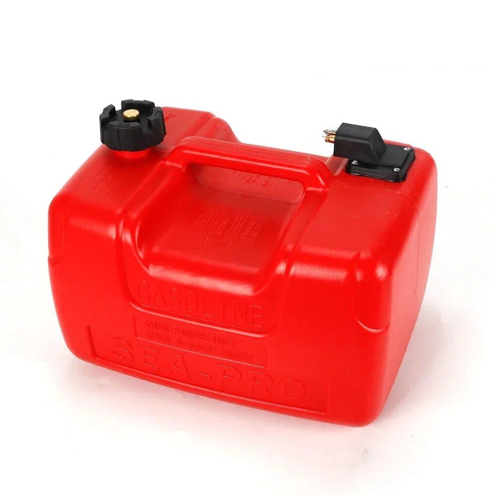 12L Plastic Oil Tank 3.2 Gallon Portable Outboard ship Marine Fuel Gas Tank（no Tubing and Connector）