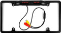 Waterproof HD Wide Angle License Plate Car Rear View Backup Camera Night  Black