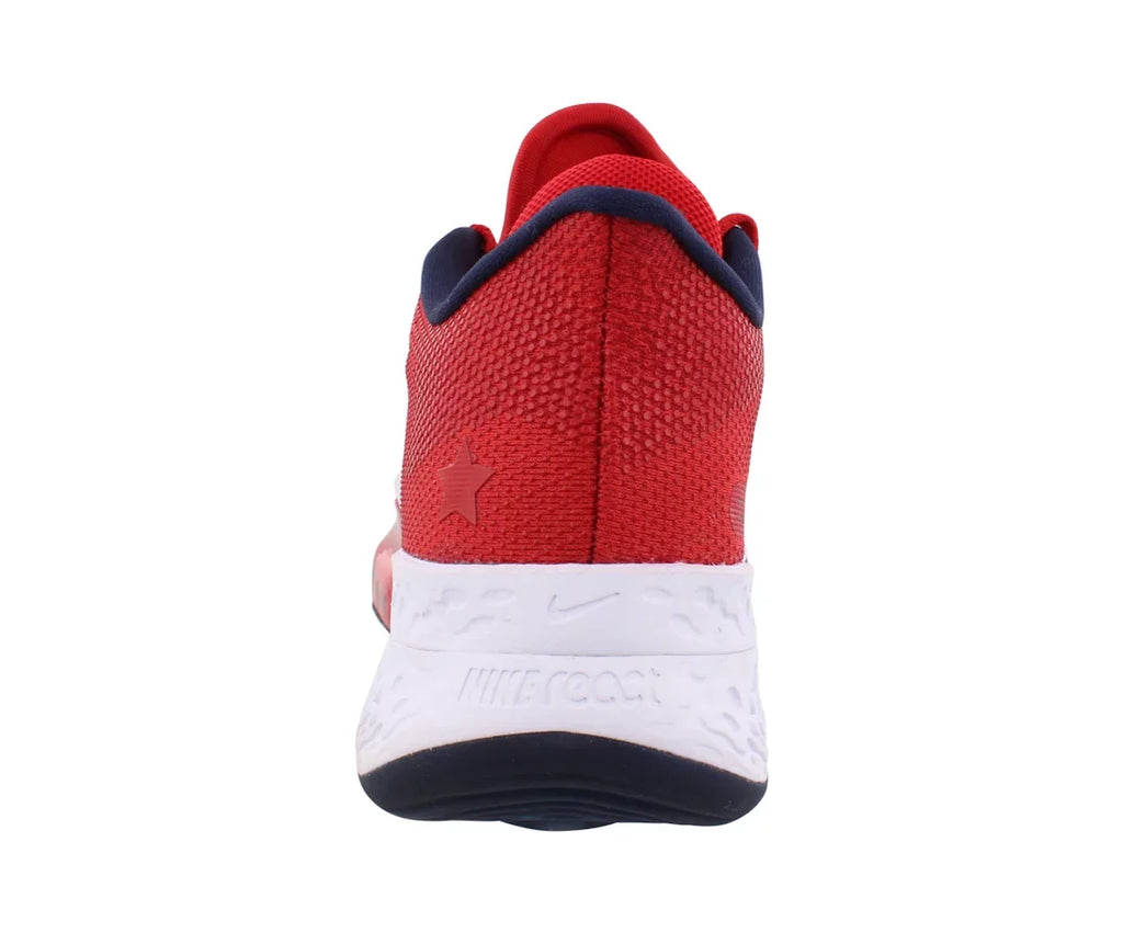 Air Zoom BB Next Unisex Shoes Size 10, Color: Sport Red/White/Obsidian