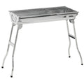 HQZX Portable Charcoal Grill,Stainless Steel Folding Outdoor BBQ Grill for Picnic,Party Grill Rack