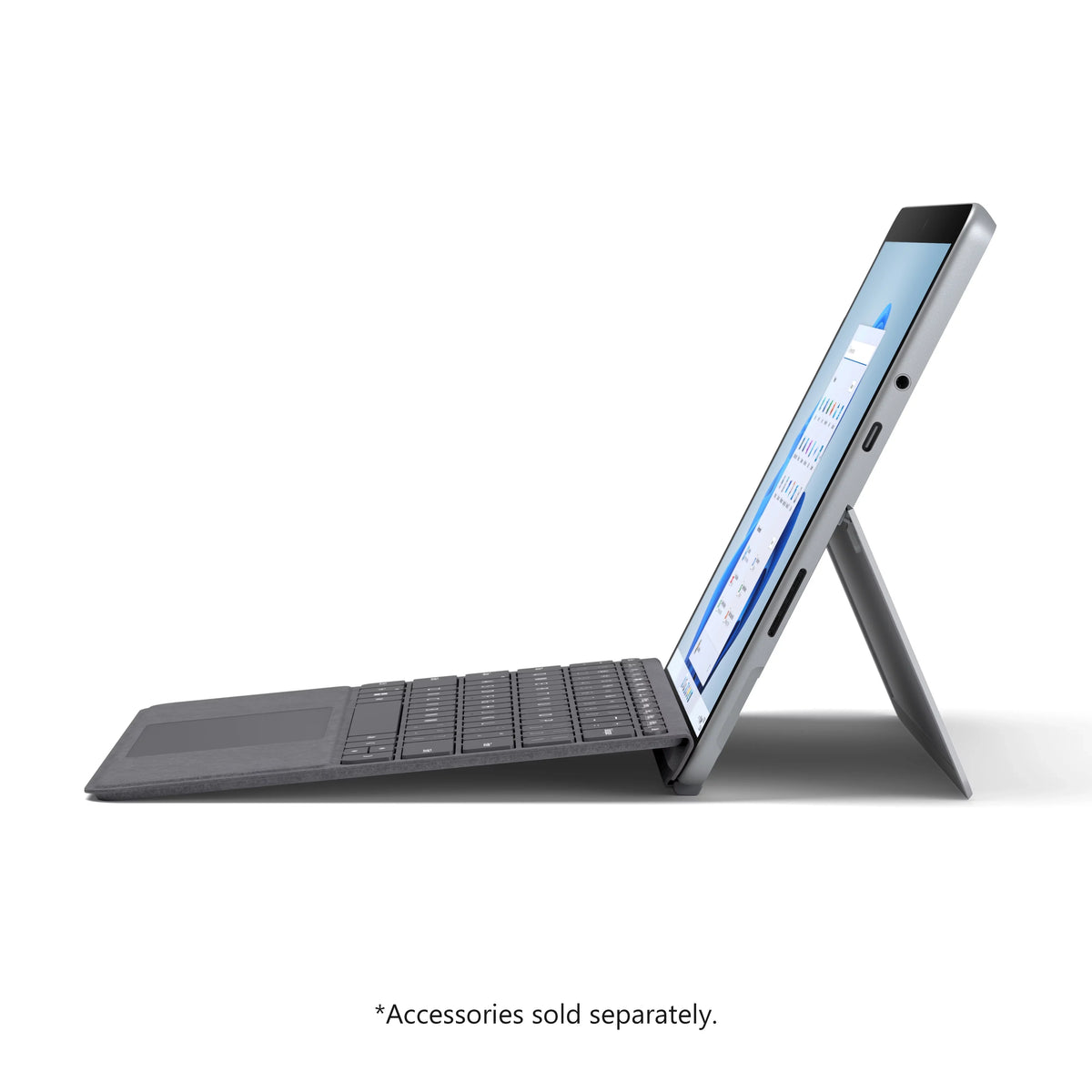 Surface Go 3 10.5" Pixel Sense Flow Display, 10 Point Multi- touch, ®Pentium® Gold 6500Y, 8GB RAM, 128GB SSD, Platinum, Windows 11, 8VA-00001