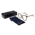 Rachel Rachel Roy Square Blue Light Blocking Glasses, Tortoise shell Frames