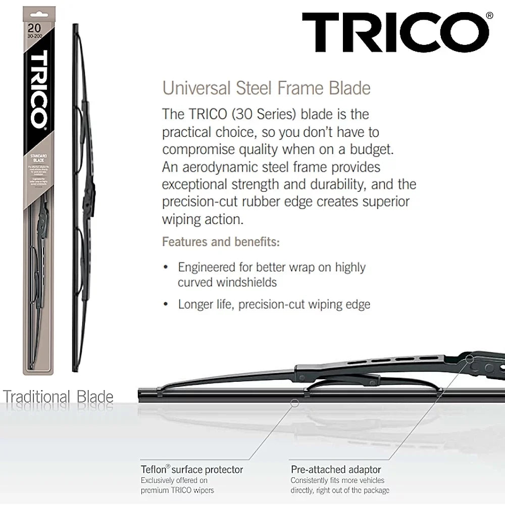 2018  RAV4 Wiper Blades (Set of 3) w/Rear Wiper