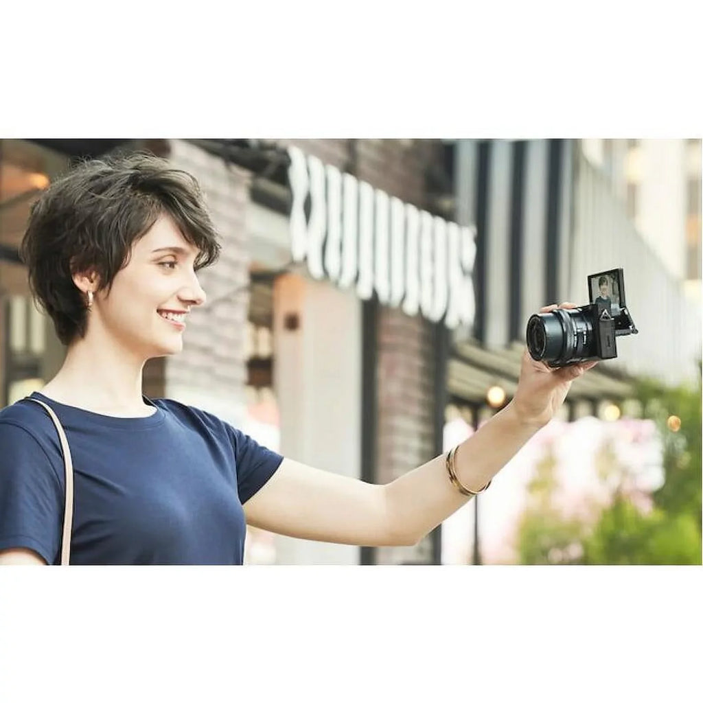 Alpha ��6100 24.2 Megapixel Mirrorless Camera Body Only, Black