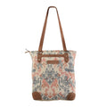 KB OHLAY KB227 TOTE Upcycled Wool Upcycled Canvas Genuine Leather women bag western handbag purse