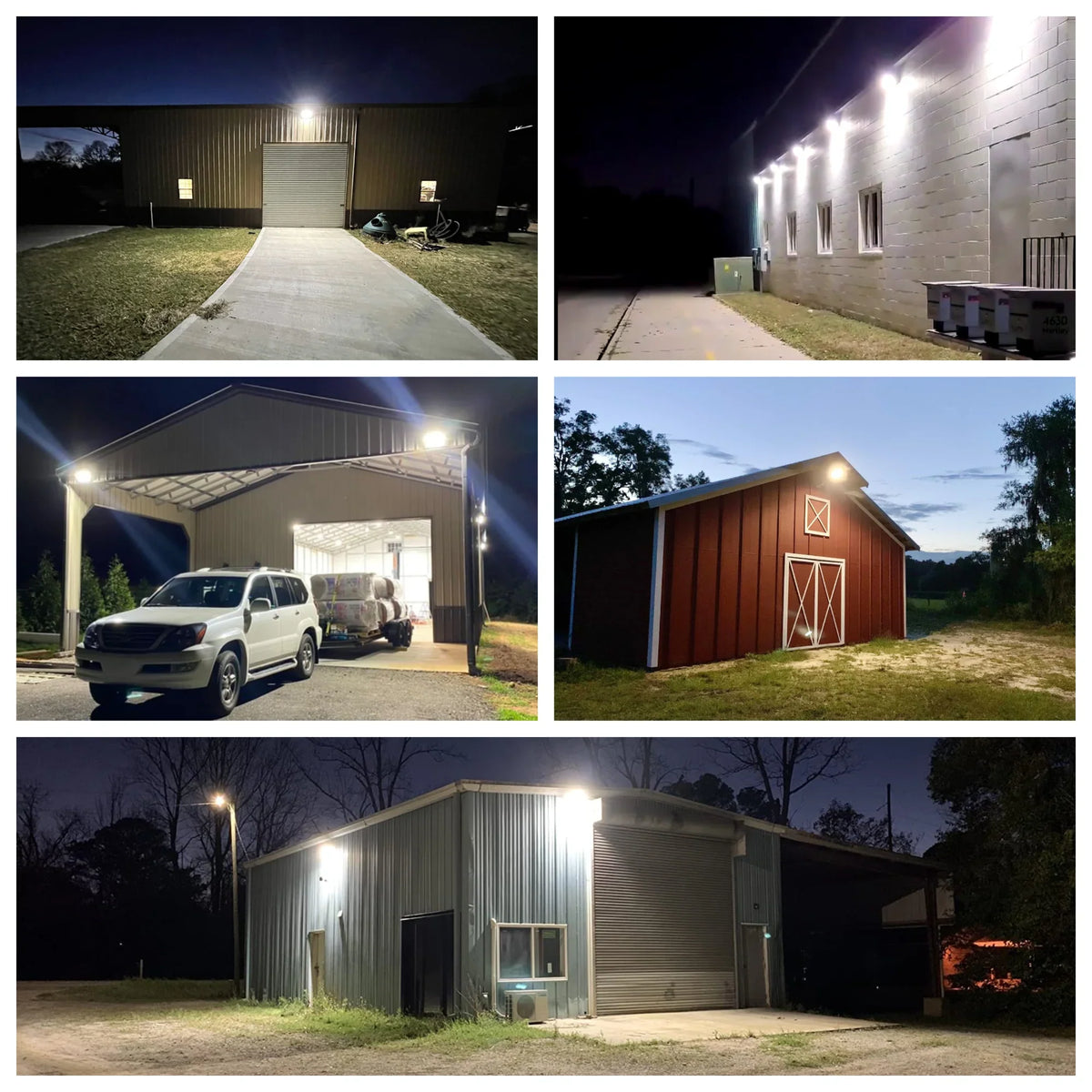 Antec 40W Outdoor LED Wall Pack Light, 5000 Lumens, 5000K, 100-277VAC, UL/DLC , IP65 atmospheric conditions protected,
