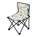 Christmas Deer Stars Snowflakes Portable Camping Chair Outdoor Folding Beach Chair Fishing Chair Lawn Chair with Carry Bag Support to 220LBS