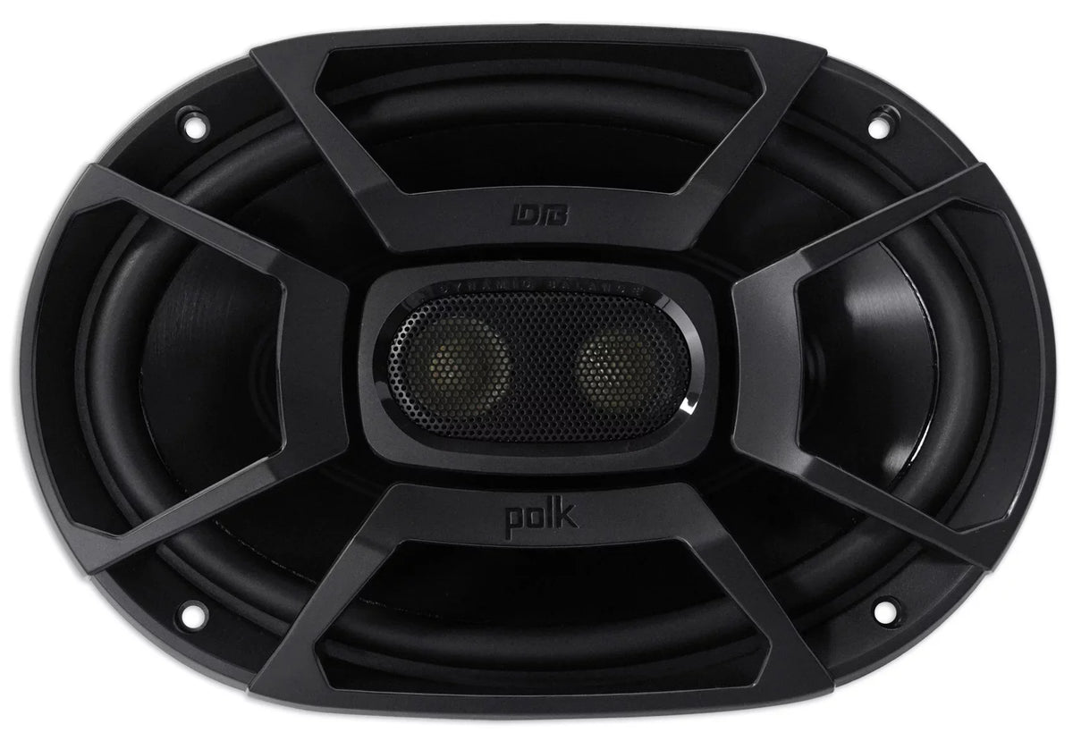 2) Polk Audio DB692 6X9" 450w Car Marine/ATV/Motorcycle/craft Speakers+Headphones